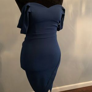 Off the Shoulder Mini Dress